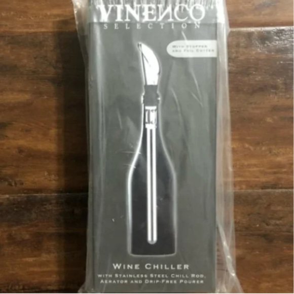 Vinenco Dining Vinenco Wine Chiller Set Wine Gift Set Wine Chiller